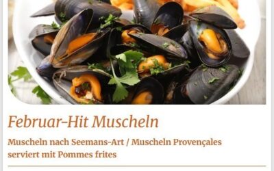 Unser Februar-Hit: Muscheln